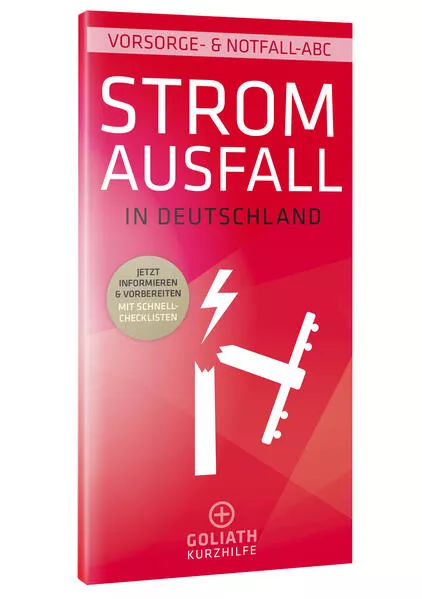 Cover: STROMAUSFALL in Deutschland – Vorsorge- & Notfall-ABC