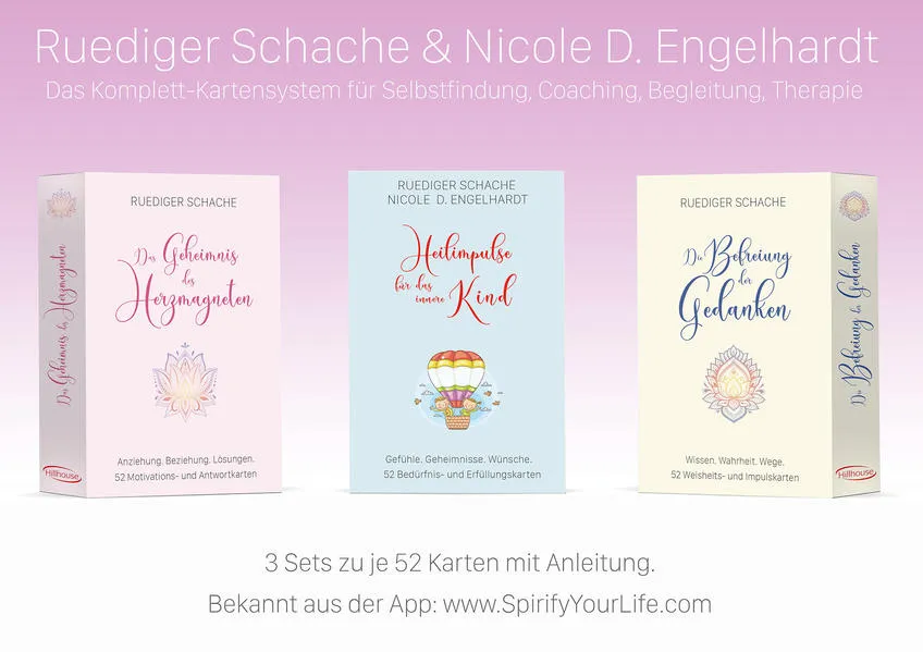 Cover: Therapiekarten-Set aus 3 x 52 Karten mit Anleitung