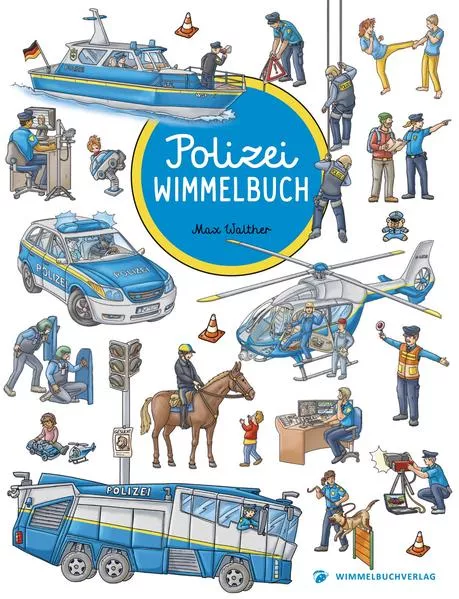 Cover: Polizei Wimmelbuch