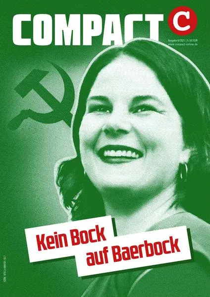 Cover: COMPACT 6/2021: Kein Bock auf Baerbock