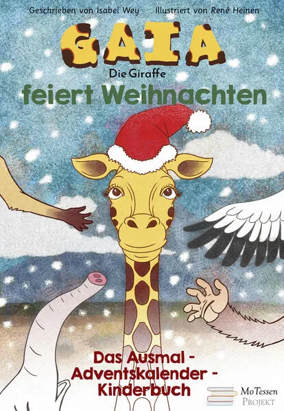 Cover: Gaia, die Giraffe, feiert Weihnachten