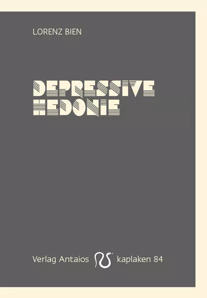 Cover: Depressive Hedonie