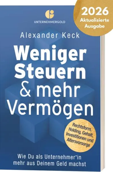 Cover: Weniger Steuern & mehr Vermögen