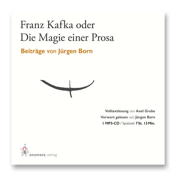 Cover: Jürgen Born – Franz Kafka oder Die Magie einer Prosa