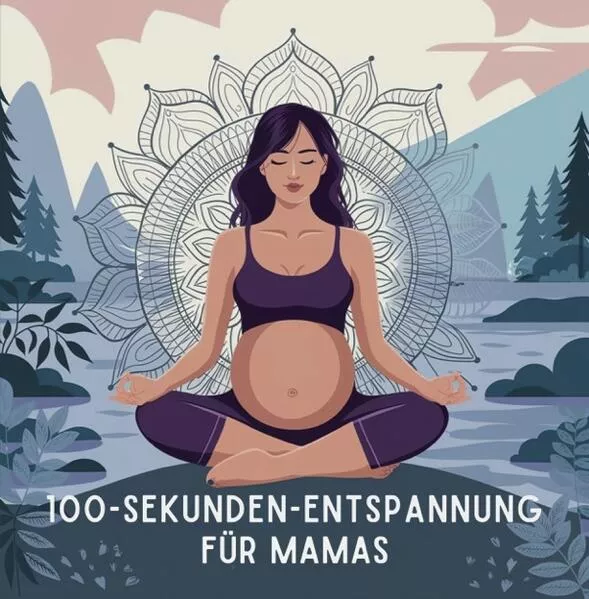 Cover: 100-Sekunden-Entspannung für Mamas: 60 Mandalas, Achtsamkeitsübungen und Kritzel-Seiten für mehr Ausgeglichenheit und Geduld im Alltag mit Kleinkindern