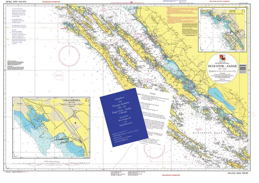 Cover: Übungs-Seekarte 100 - 20