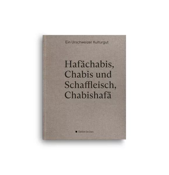 Cover: Hafächabis, Chabis und Schaffleisch, Chabishafä