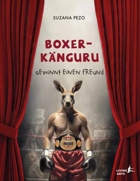 Boxer-Känguru Gewinnt einen Freund