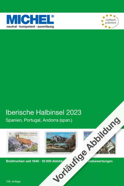 Cover: Iberische Halbinsel 2023