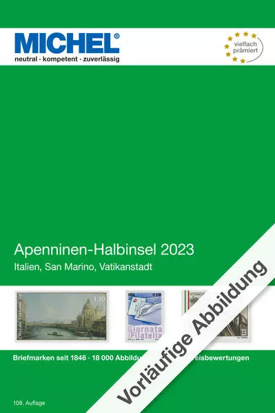Cover: Apenninen-Halbinsel 2023