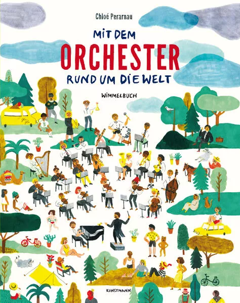 Cover: Mit dem Orchester um die Welt