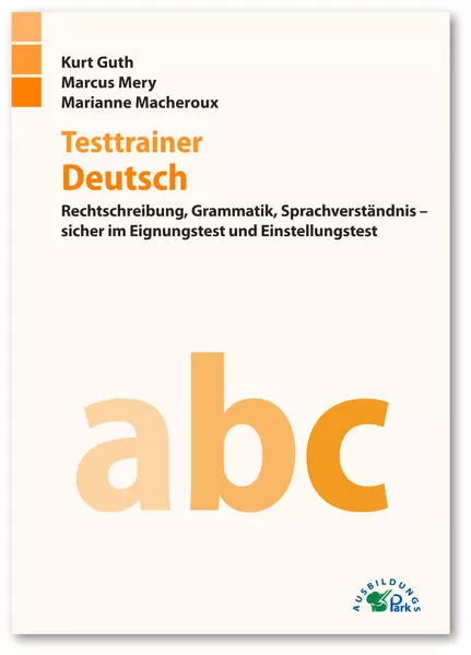 Cover: Testtrainer Deutsch