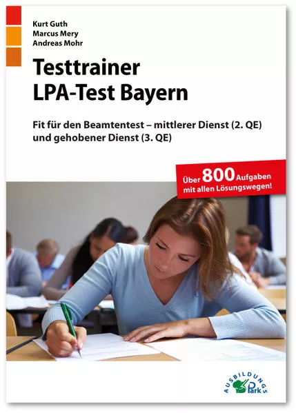 Cover: Testtrainer LPA-Test Bayern