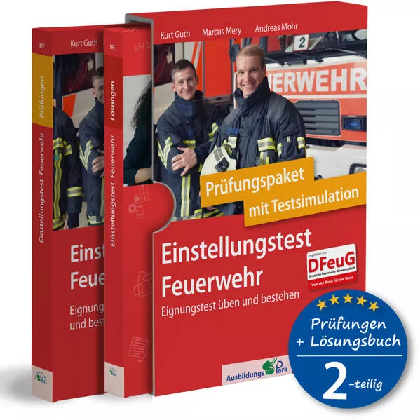 Cover: Einstellungstest Feuerwehr: Prüfungspaket mit Testsimulation