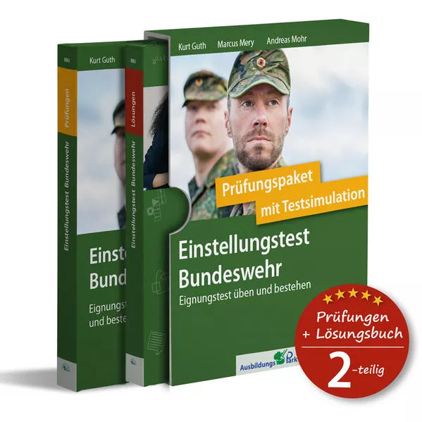 Cover: Einstellungstest Bundeswehr: Prüfungspaket mit Testsimulation