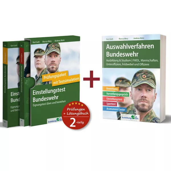 Sparpaket – Einstellungstest + Auswahlverfahren Bundeswehr