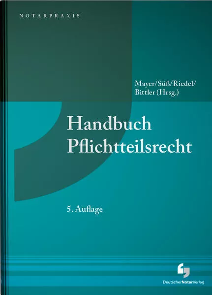 Cover: Handbuch Pflichtteilsrecht