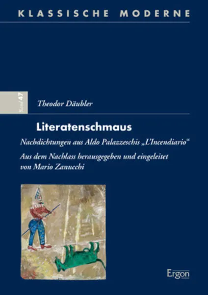 Cover: Theodor Däubler: Literatenschmaus