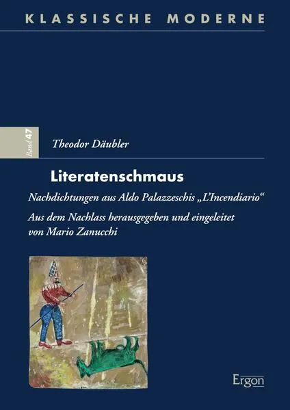Cover: Theodor Däubler: Literatenschmaus