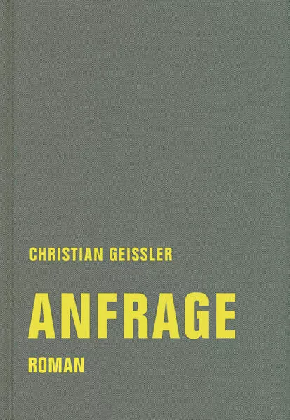 Cover: Anfrage