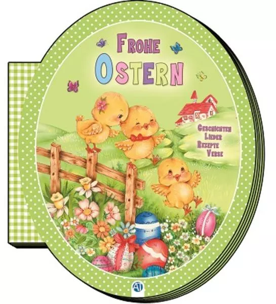 Cover: Trötsch Eierbuch "Fröhliche Osterzeit", Osterbuch Kinderbuch