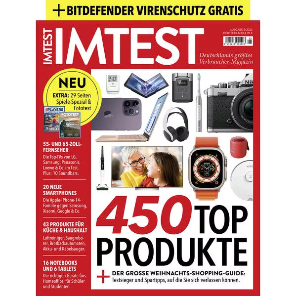 Cover: IMTEST Weihnachts-Shopping Guide - Deutschlands größtes Verbraucher-Magazin