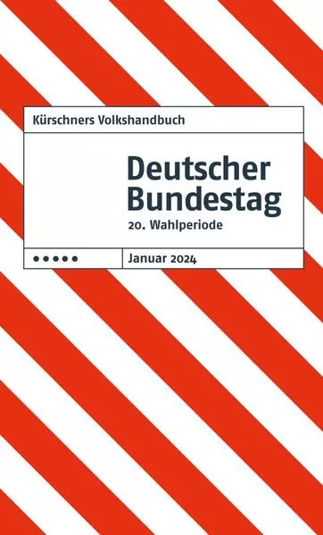 Cover: Kürschners Volkshandbuch Deutscher Bundestag