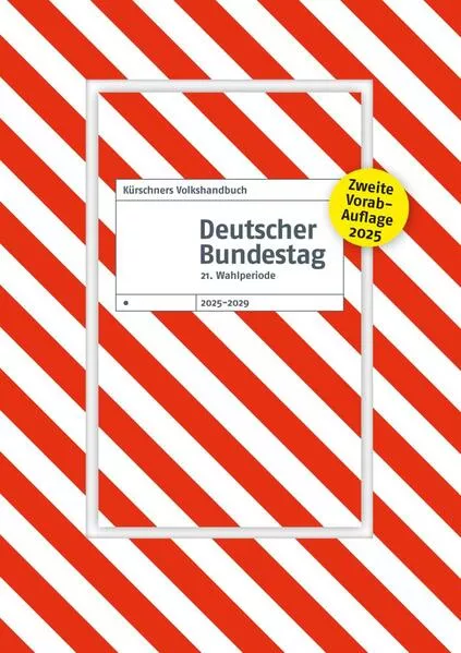 2. Sonderausgabe Kürschners Volkshandbuch Deutscher Bundestag