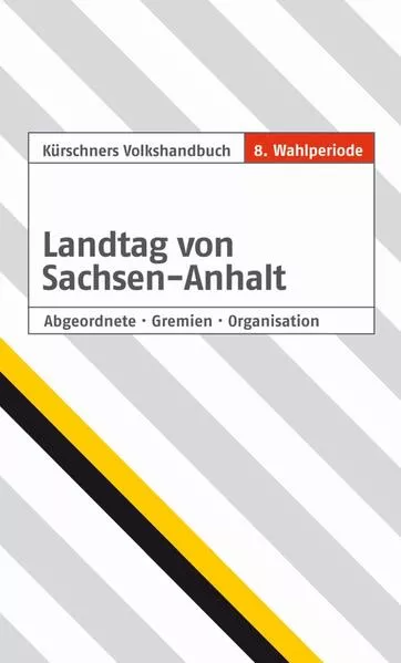 Cover: Landtag von Sachsen-Anhalt 8. Wahlperiode