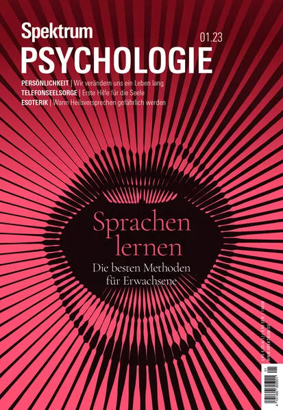 Cover: Spektrum Psychologie - Sprachen lernen