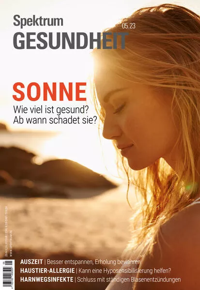 Cover: Spektrum Gesundheit - Sonne