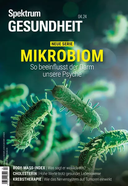 Cover: Spektrum Gesundheit 4/2024 - Mikrobiom