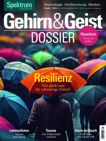 Cover: Gehirn&Geist Dossier 1/2024 - Resilienz