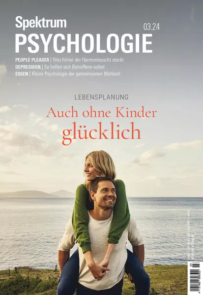 Cover: Spektrum Psychologie 3/2024 - Auch ohne Kinder glücklich