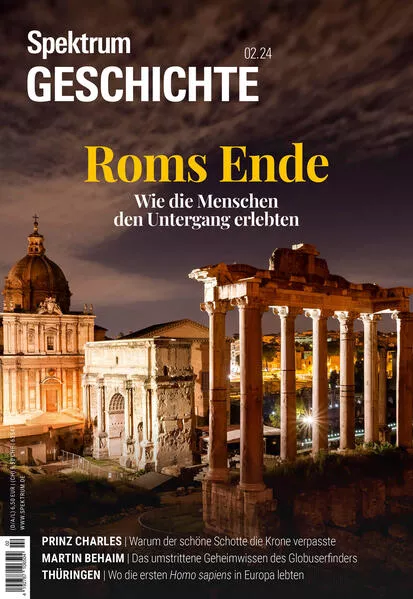 Cover: Spektrum Geschichte 2/2024 Roms Ende
