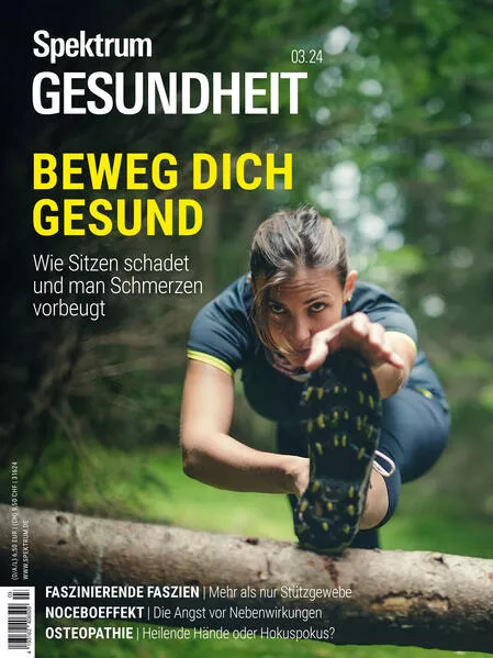 Cover: Spektrum Gesundheit 3/2024 - Beweg Dich gesund