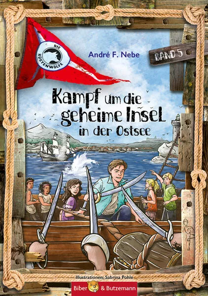 Cover: Kampf um die geheime Insel in der Ostsee