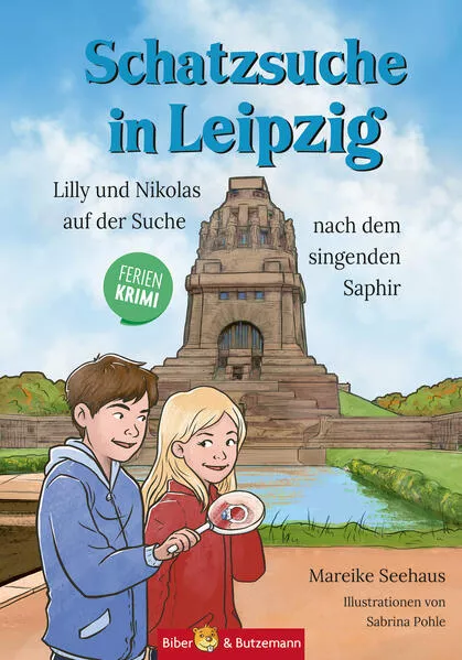 Schatzsuche in Leipzig - Lilly und Nikolas auf der Suche nach dem singenden Saphir