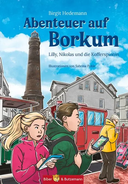 Cover: Abenteuer auf Borkum - Lilly, Nikolas und die Kofferspionin