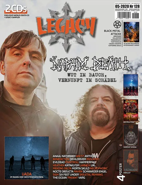 Cover: LEGACY MAGAZIN: THE VOICE FROM THE DARKSIDE