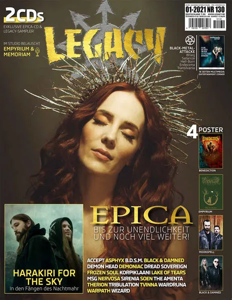 LEGACY MAGAZIN: THE VOICE FROM THE DARKSIDE</a>