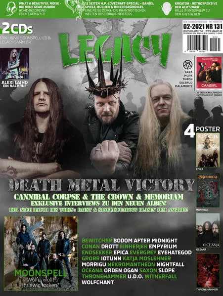 LEGACY MAGAZIN: THE VOICE FROM THE DARKSIDE</a>