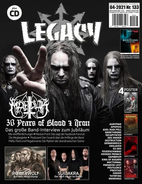 LEGACY MAGAZIN: THE VOICE FROM THE DARKSIDE