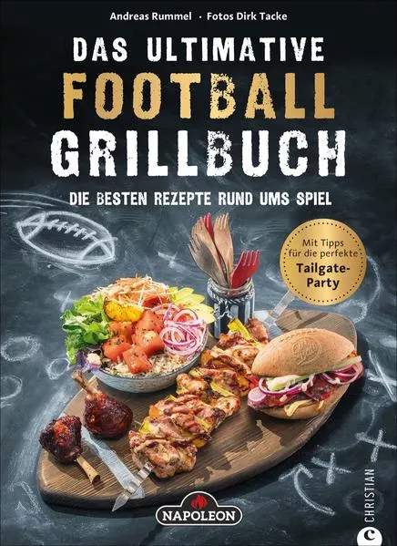 Cover: Das ultimative Football-Grillbuch