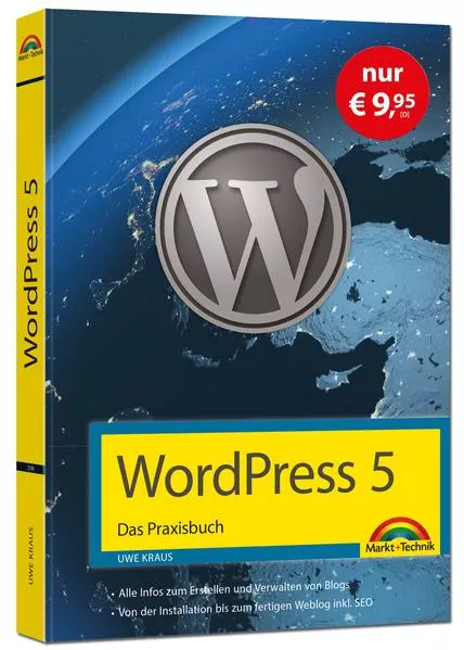 Cover: WordPress 5 - Das Praxisbuch - Sonderausgabe