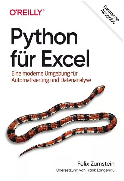 Cover: Python für Excel