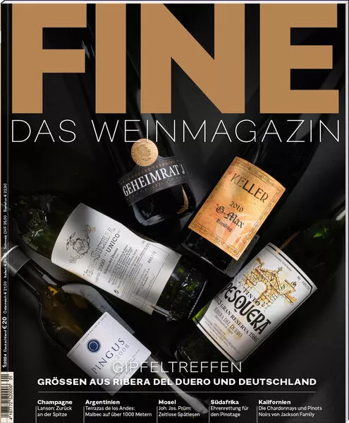 Cover: FINE Das Weinmagazin 01/2024