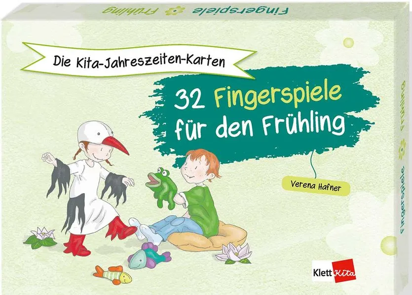 Cover: Die Kita-Jahreszeiten-Karten: 32 Fingerspiele für den Frühling