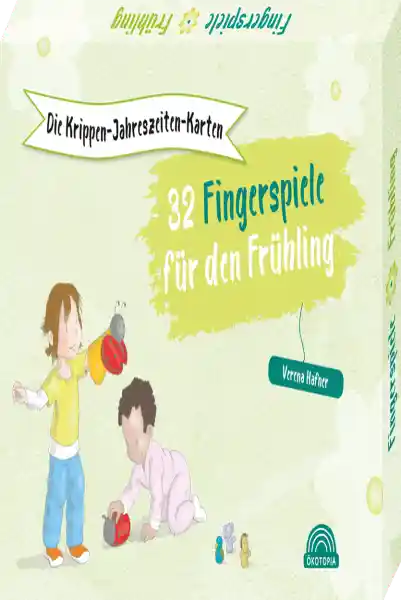 Die Krippen-Jahreszeiten-Karten: 32 Fingerspiele für den Frühling