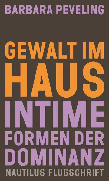 Cover: Gewalt im Haus